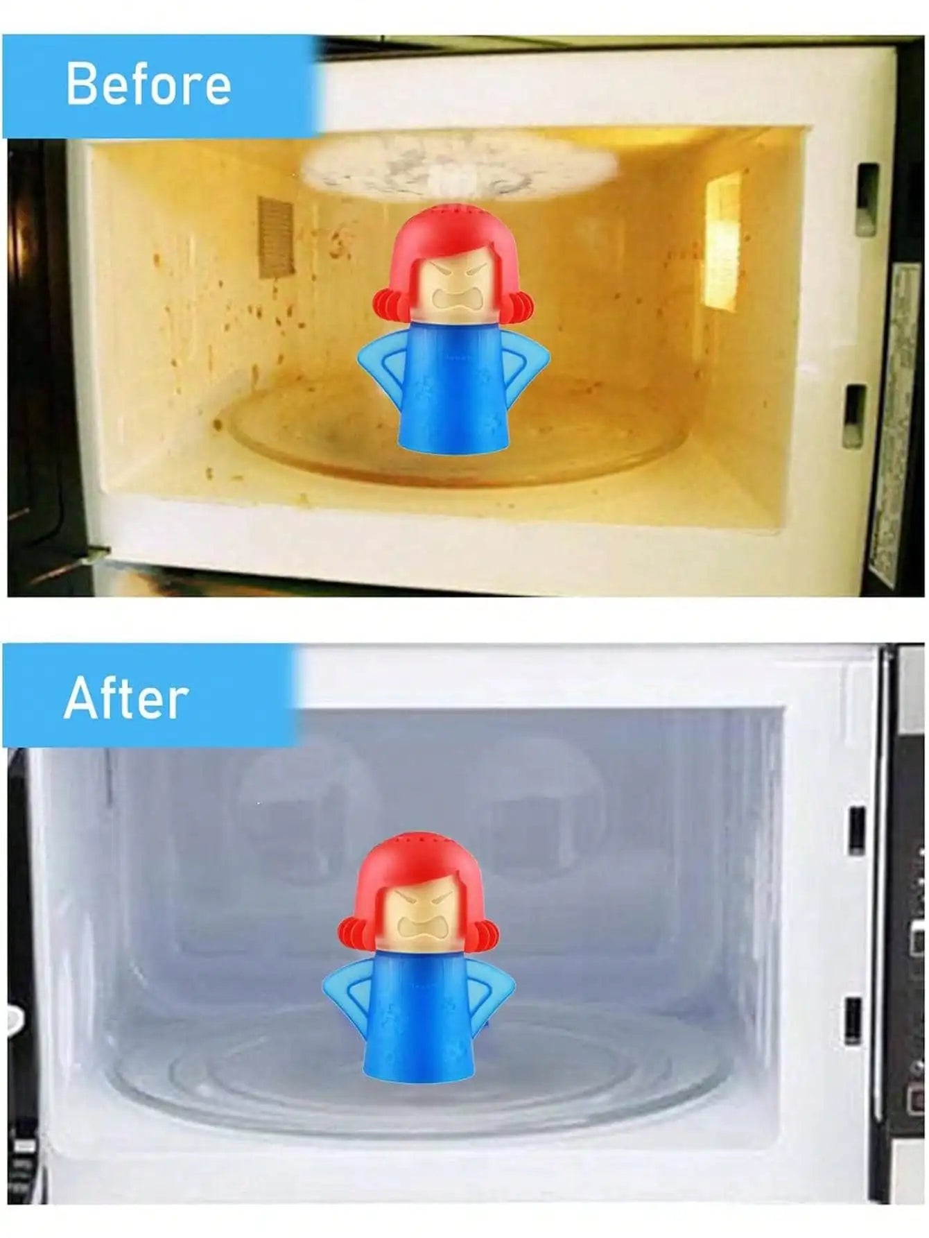 Angry Mom Microwave Cleaner