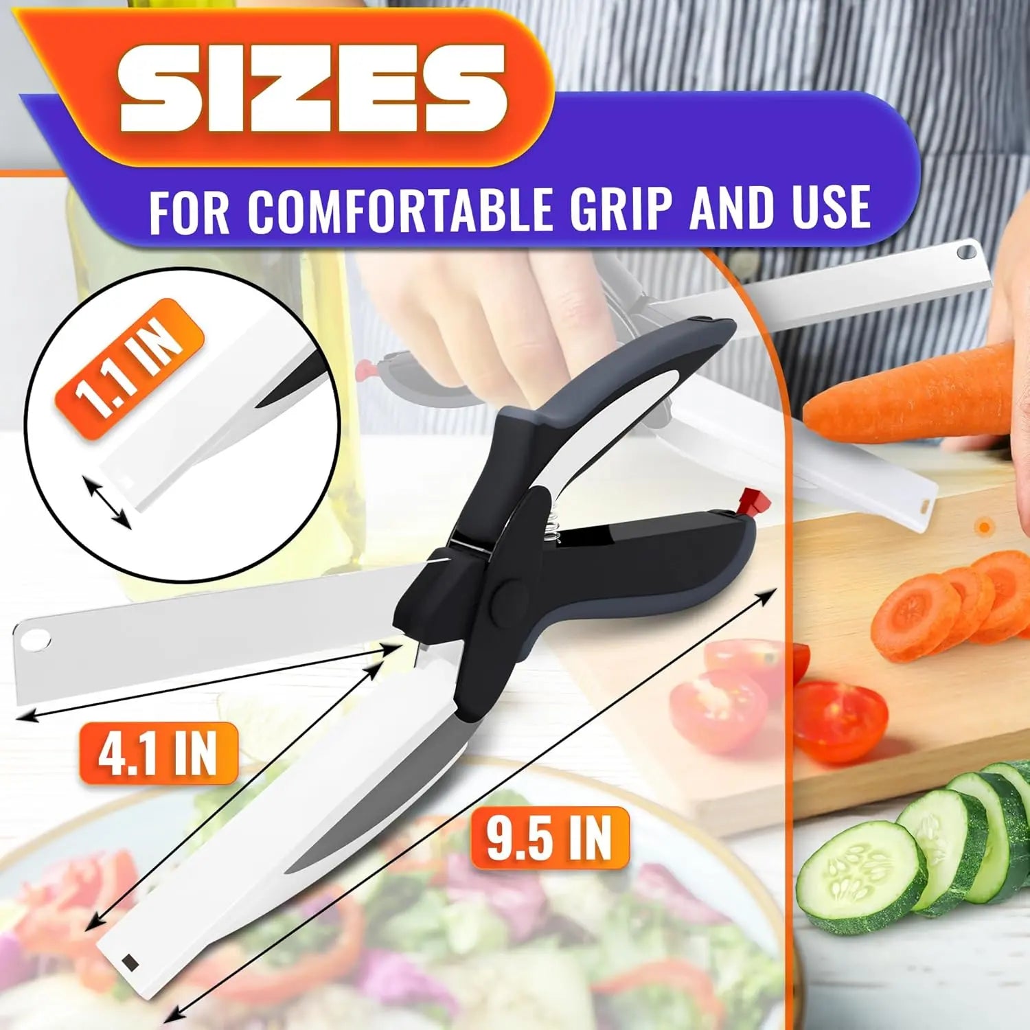 Cutting Board Kitchen Scissors