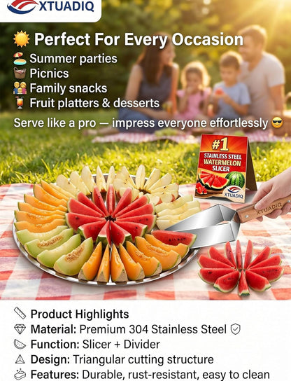 Stainless Steel Watermelon Slicer